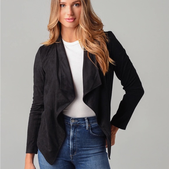 Jack by BB Dakota Jackets & Blazers - NWOT JACK BY BB DAKOTA Faux Suede Black Jacket